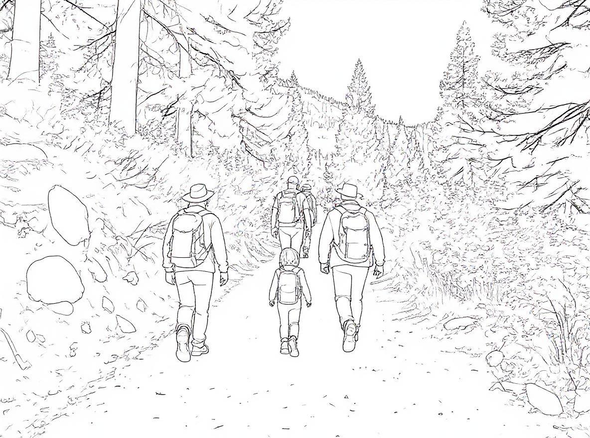 AI Generated Coloring Page 3