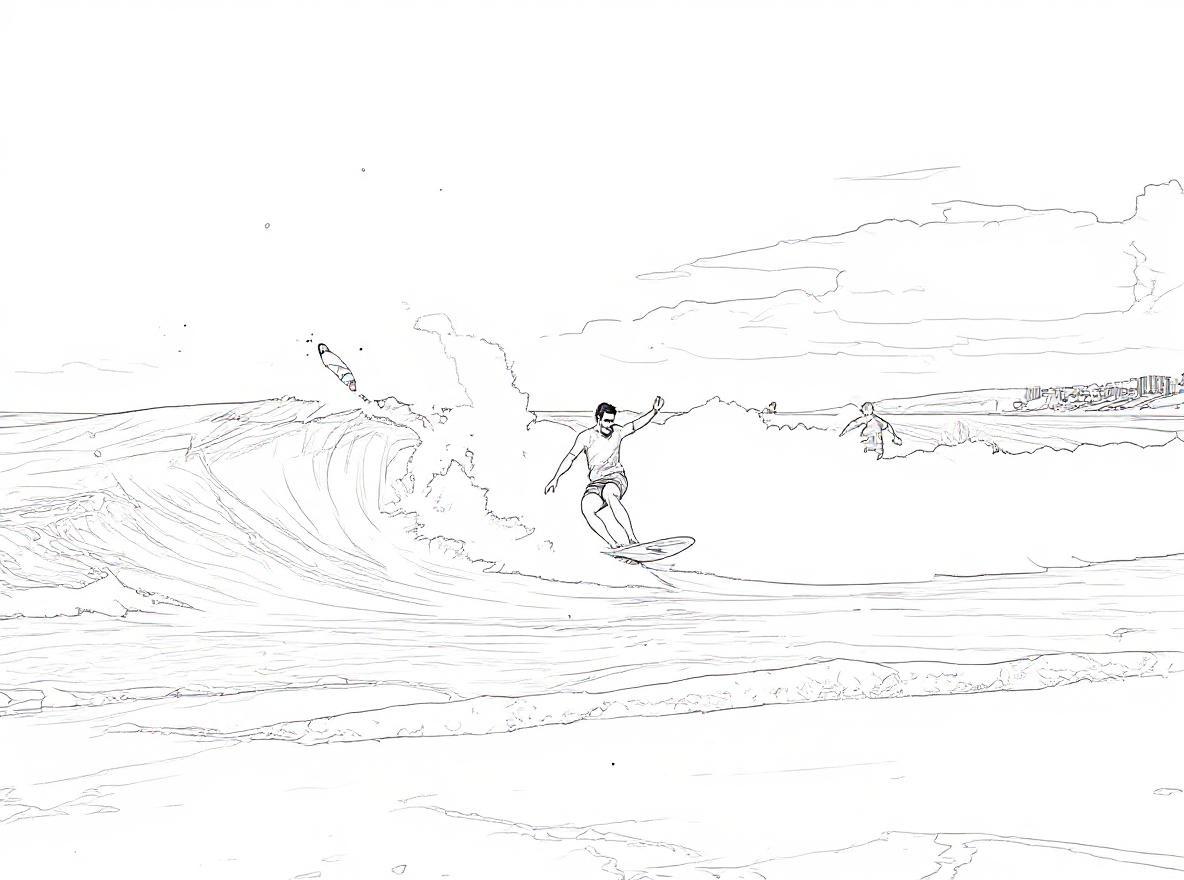 AI Generated Coloring Page 6